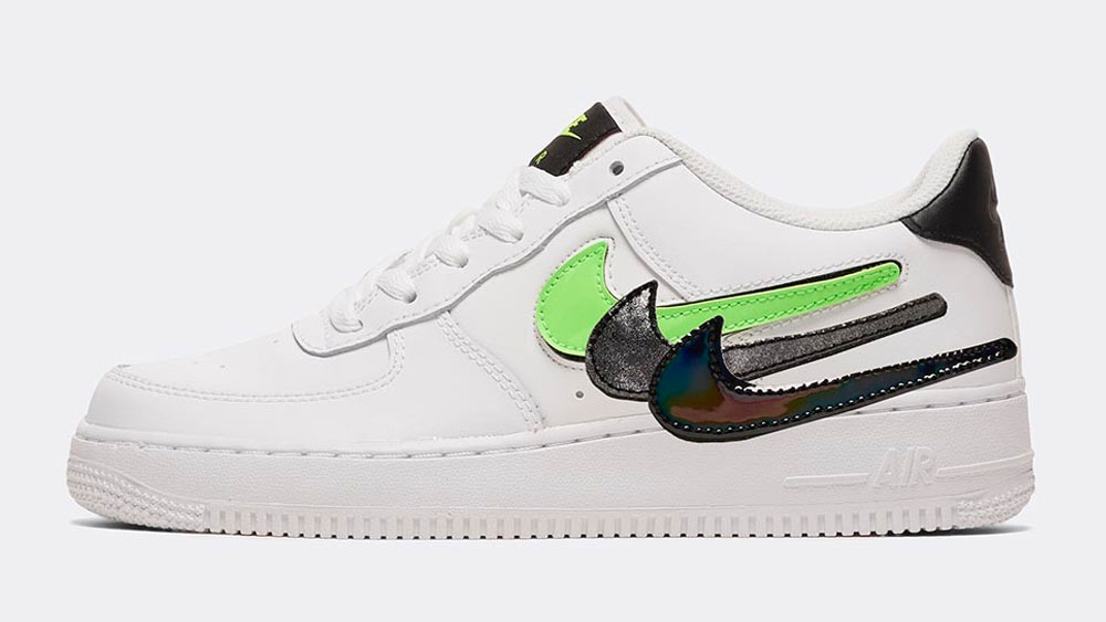 _0005_Nike Air Force 1 Velcro Green