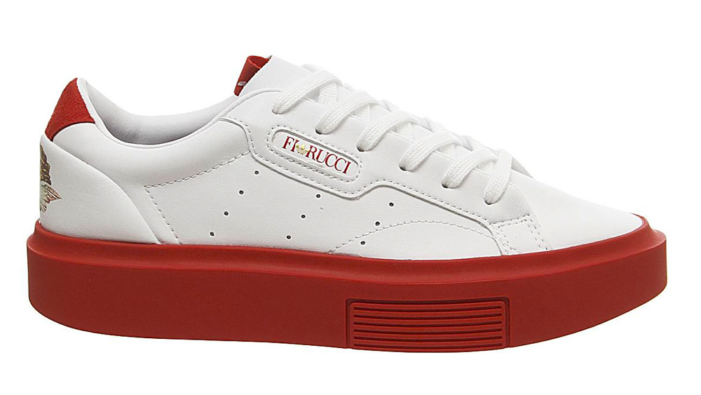 _0008_Fiorucci x adidas Sleek Super White Red