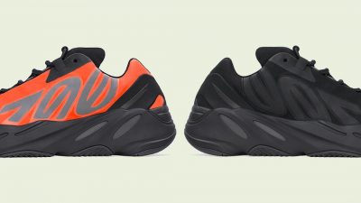 Yeezy 700 MNVN "Orange" & "Triple Black"