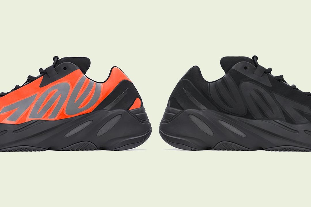 Yeezy 700 MNVN "Orange" & "Triple Black"