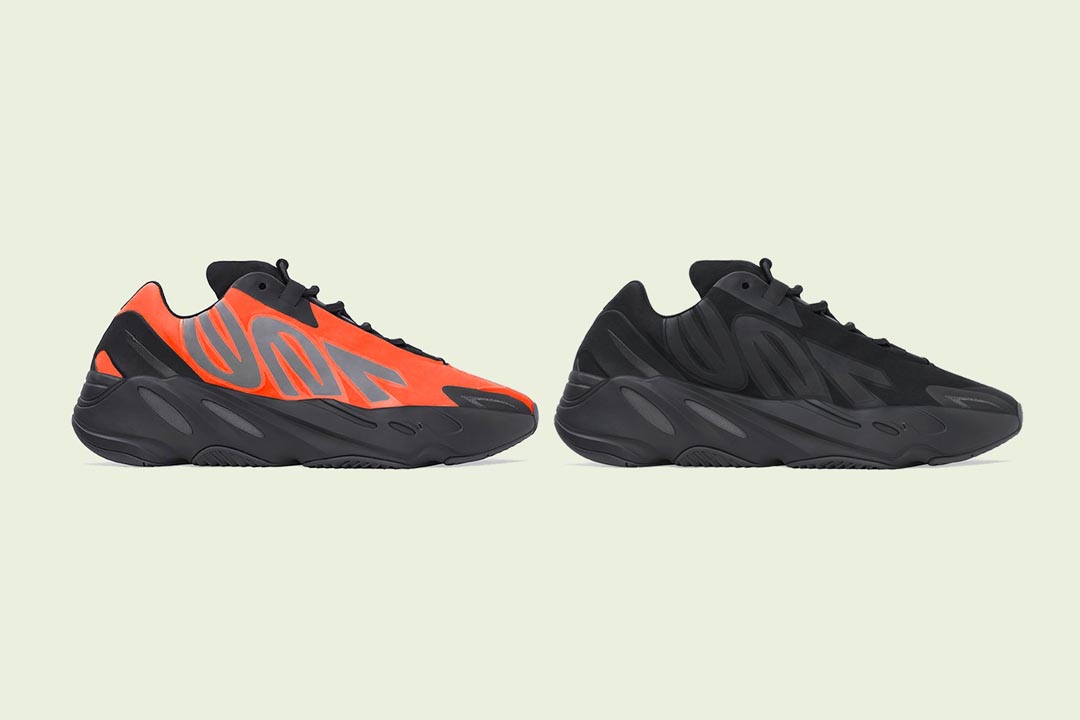 Yeezy 700 MNVN "Orange" & "Triple Black"