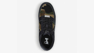 A Bathing Ape Low Top Camouflage Middle