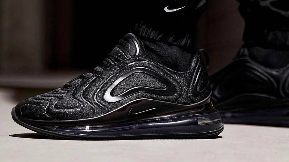 Save OVER £40 On The Nike Air Max 720 "Black"! Nike Air Max 720 "Black"