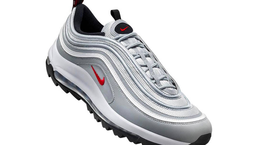 Image via Nike Nike Air Max 97 G "Silver Bullet"
