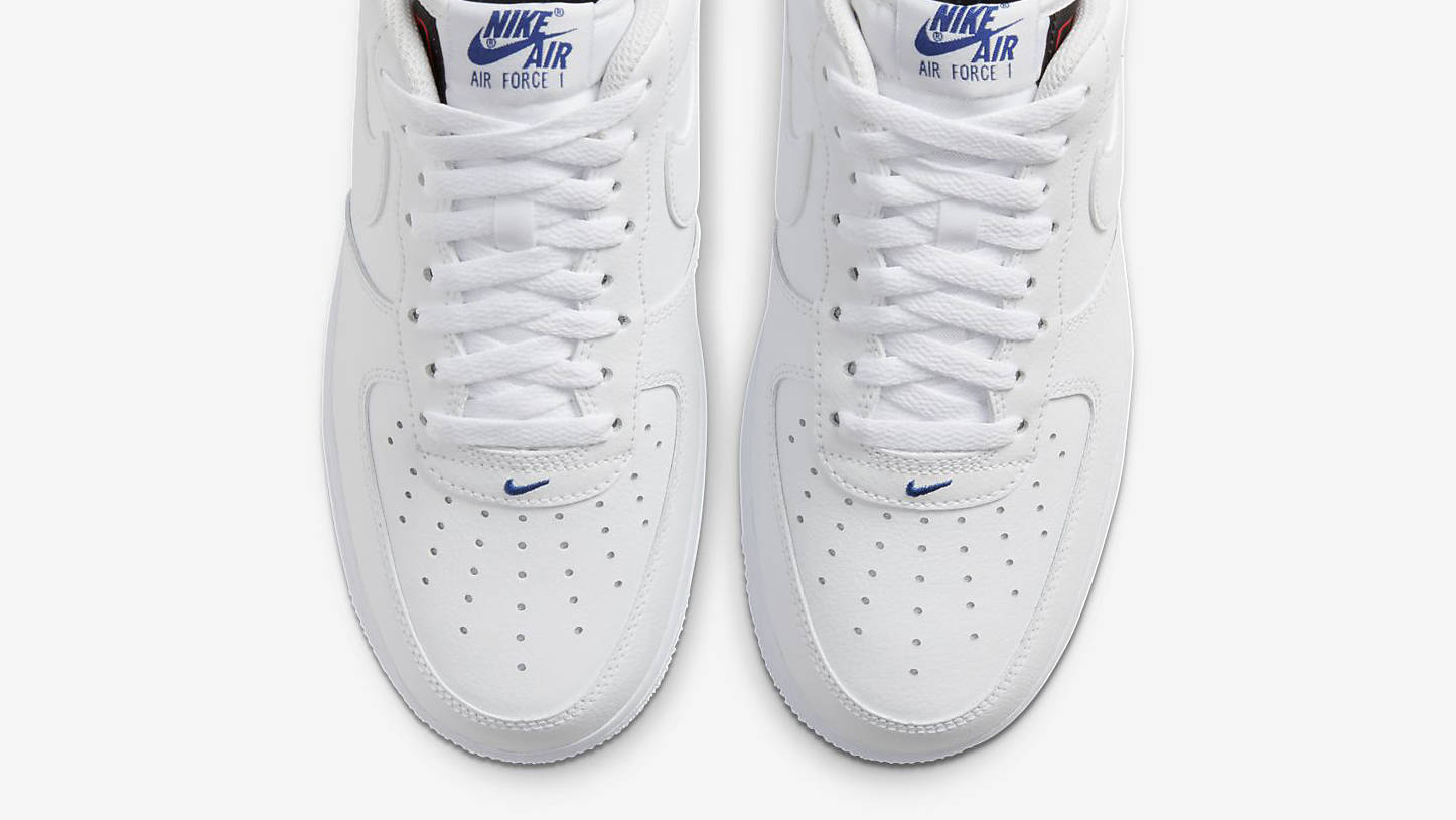 Air Force 1 NBA LV8 White red blue