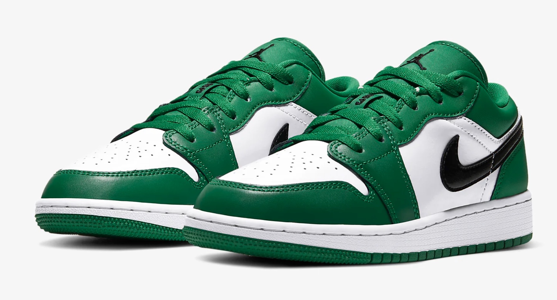 Air Jordan 1 Low Pine Green 553560-301 4