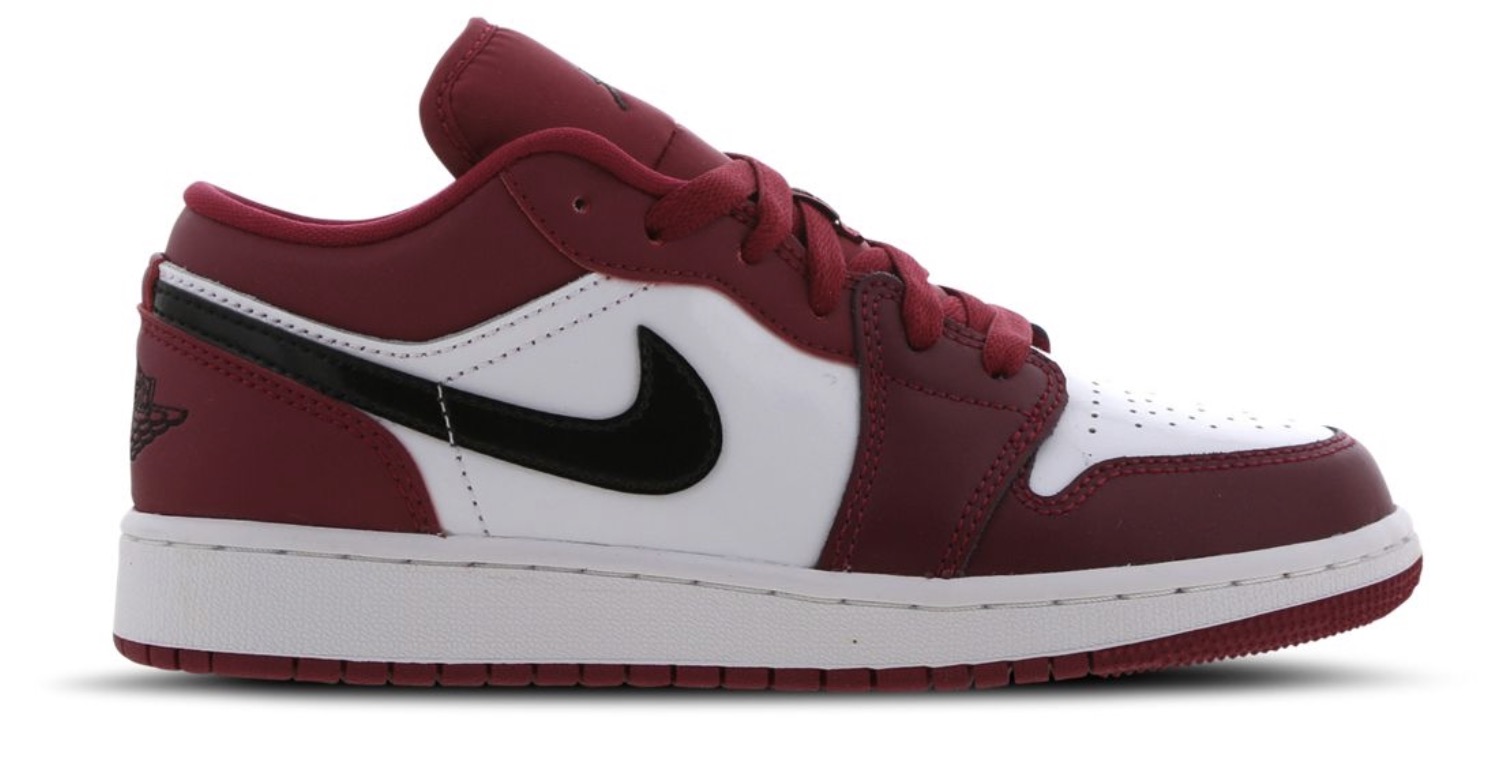 Air Jordan 1 Low Red Black