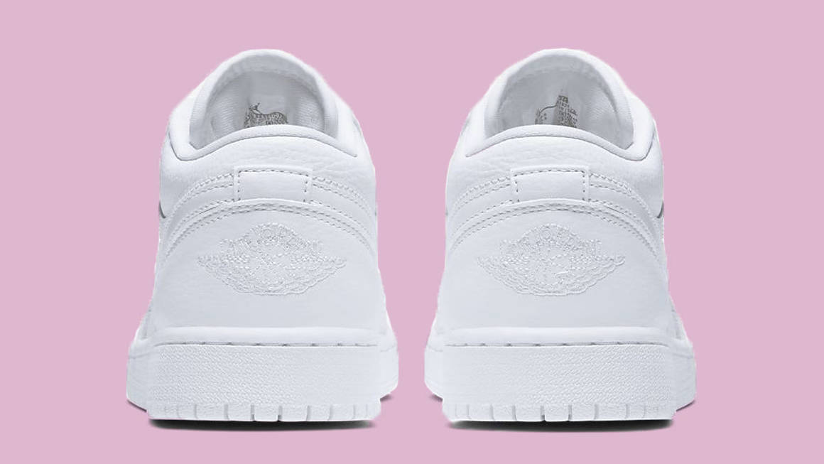 white air jordan 1 low