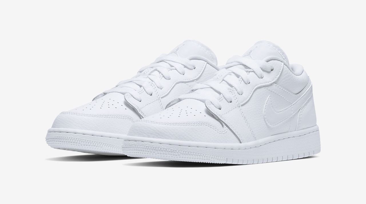 Air Jordan 1 Low White front
