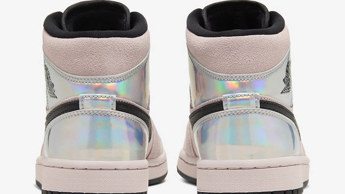 This Air Jordan 1 Looks Glamorous With Iridescent Heels | The Sole Supplier
