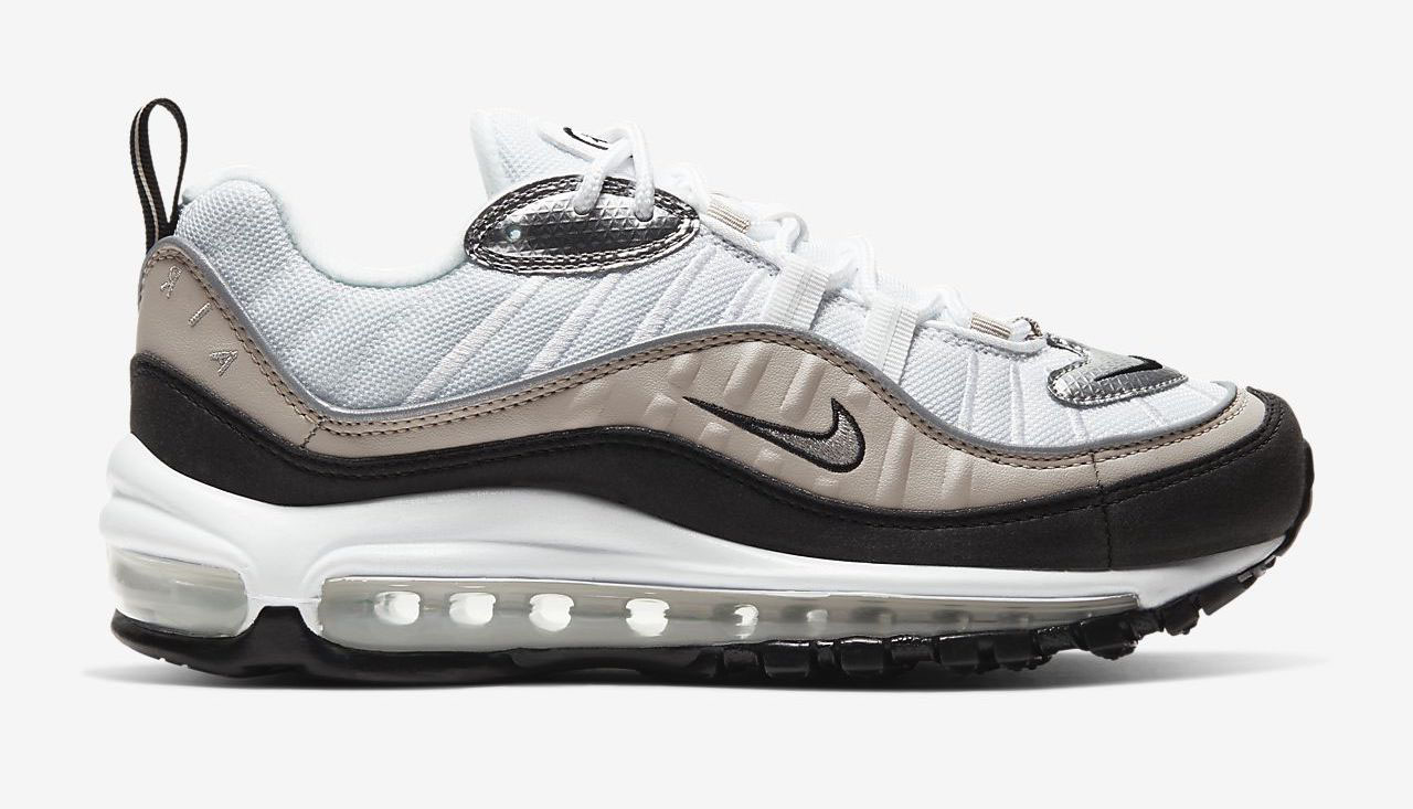 Air MAx 98 White Gold