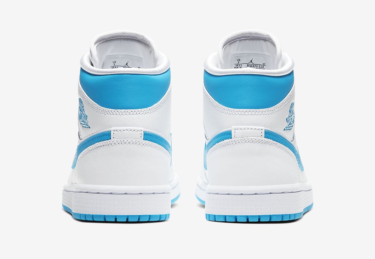 Air jordan 1 Mid Powder Blue White