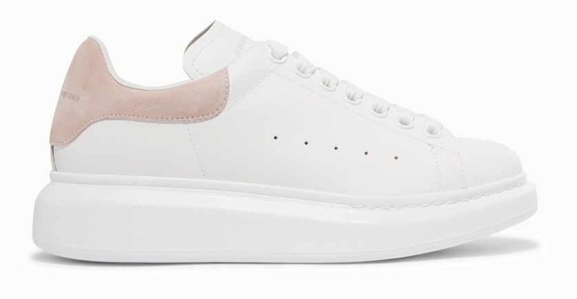 Alexander McQueen Runway White Pink