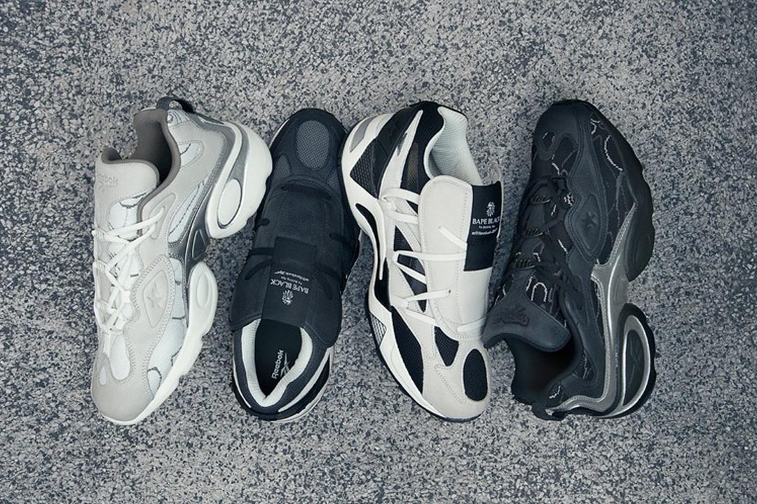 BAPE BLACK x Reebok Sneaker Collection