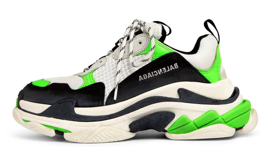 Balenciaga Triple S Grey Volt | Where 