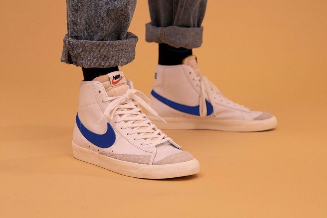 Go Full Throwback The Nike Blazer Mid 77 Vintage "Racer Blue" | The Sole Supplier