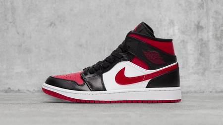 The Air Jordan 1 Mid "Bred Toe" Just Got A MAJOR Restock!