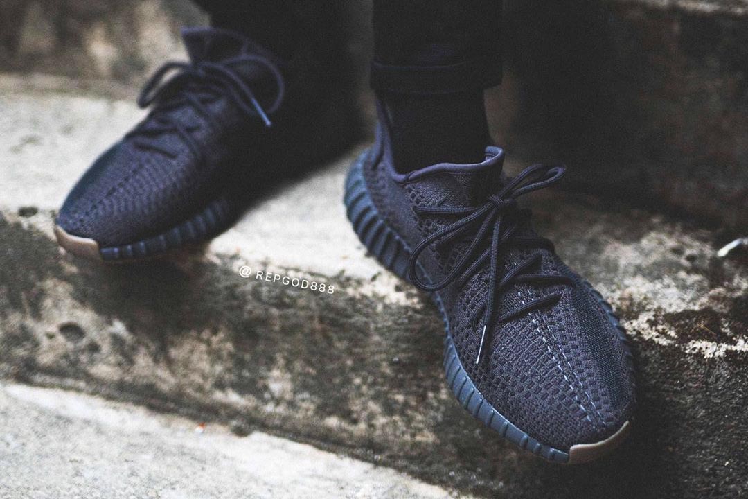 cinder yeezy on feet