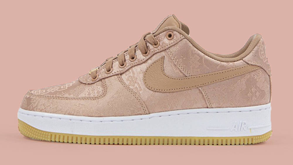 CLOT x Nike Air Force 1 Rose Goold CLOT x Nike Air Force 1 Rose Goold
