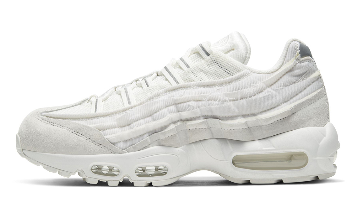 Comme-des-Garcons-Nike-Air-Max-95-White side
