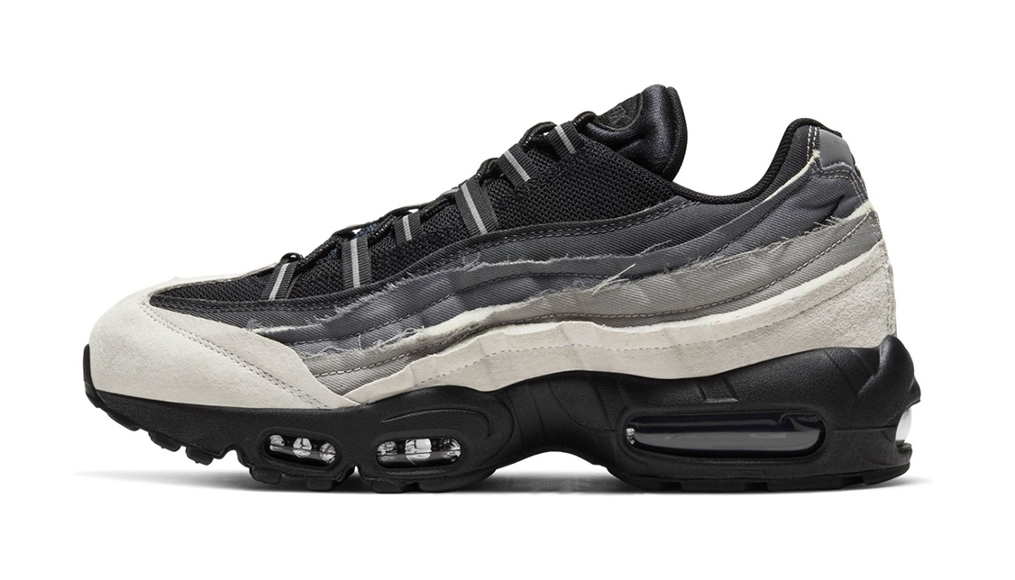 Comme-des-Garcons-Nike-Air-Max-95 black grey