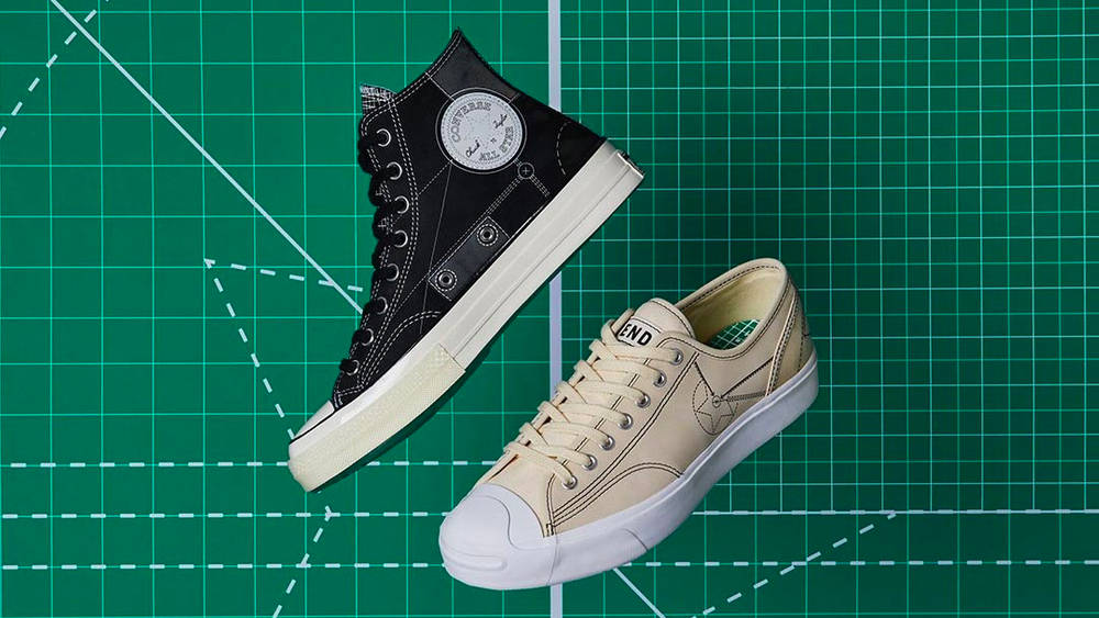 Image via END. END. x Converse "Blueprint" Pack