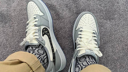 The Dior x Air Jordan 1 Low Has Been Unveiled The Dior x Air Jordan 1 Low Has Been Unveiled