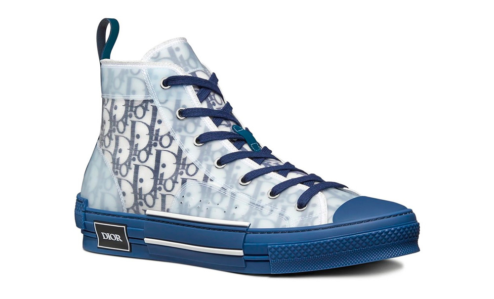 Dior b23 hi-top blue