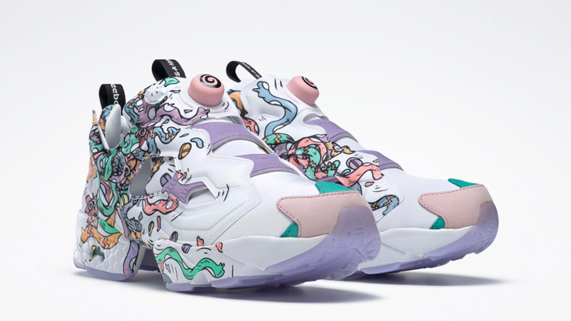 Distortedd reebok hot sale