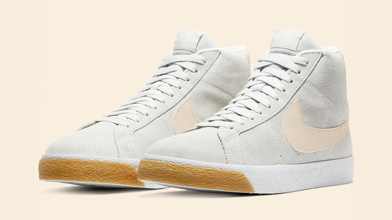 The Nike SB Blazer Mid "Photon Dust" Is The Minimal Sneaker You're Looking For