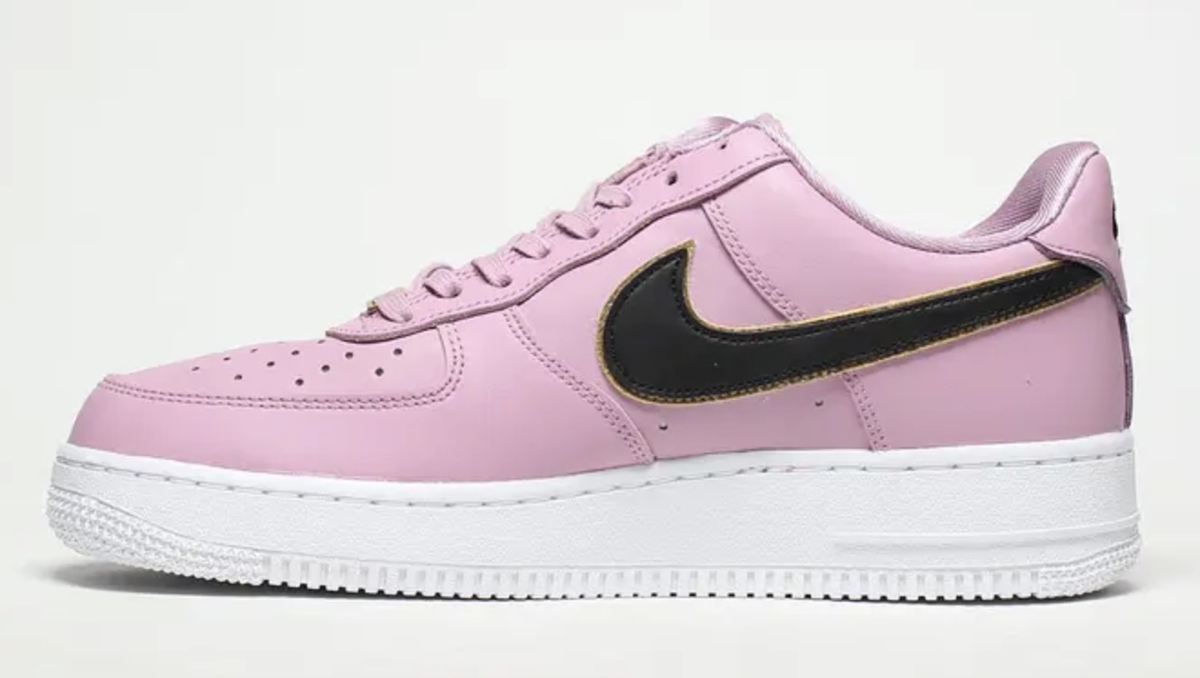 Fall In Love With The Latest Nike Air Force 1 In Frosted Plum & Gold 3