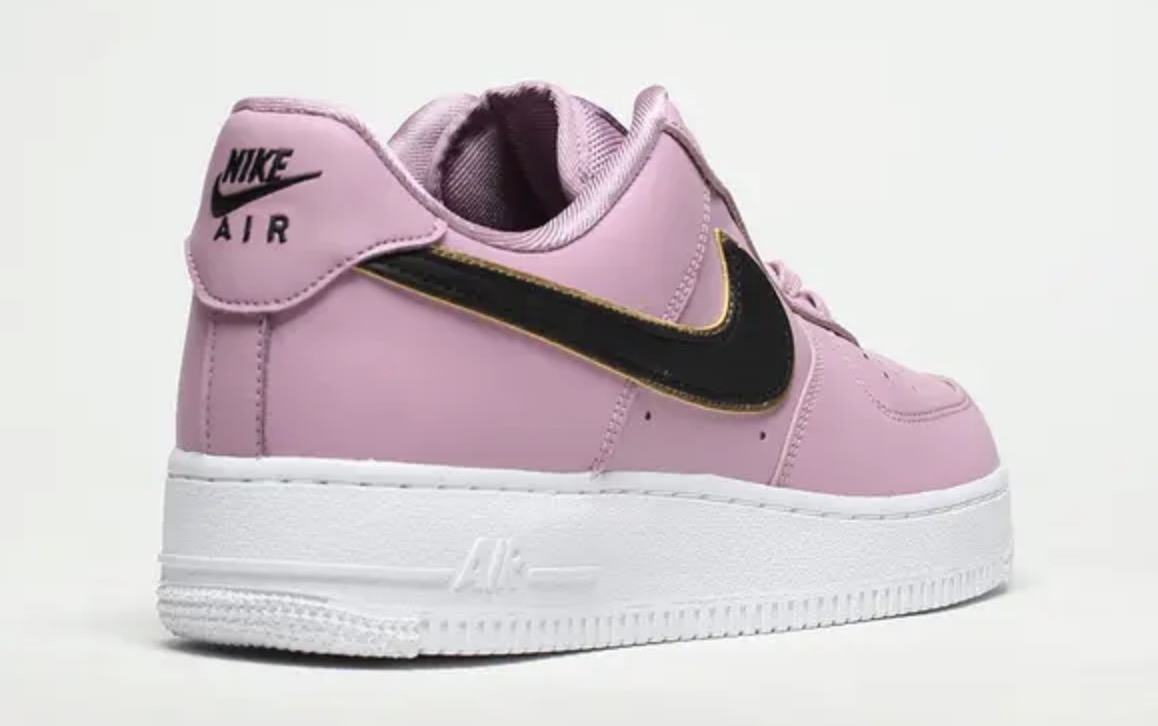 Fall In Love With The Latest Nike Air Force 1 In Frosted Plum & Gold 4
