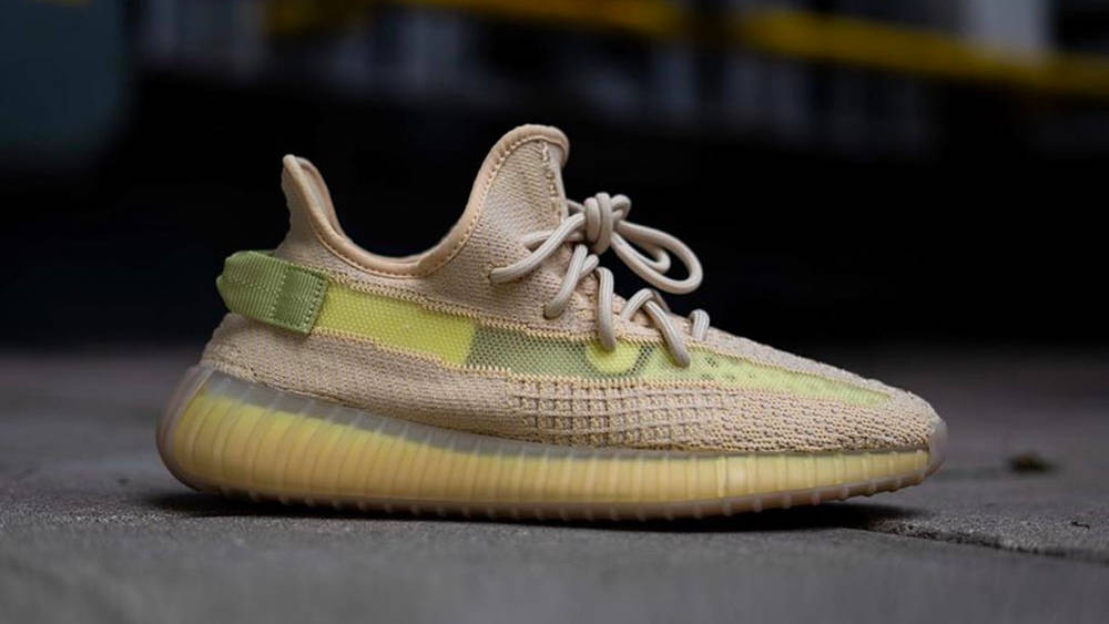 Image via snkrsden Yeezy Boost 350 V2 "Flax"
