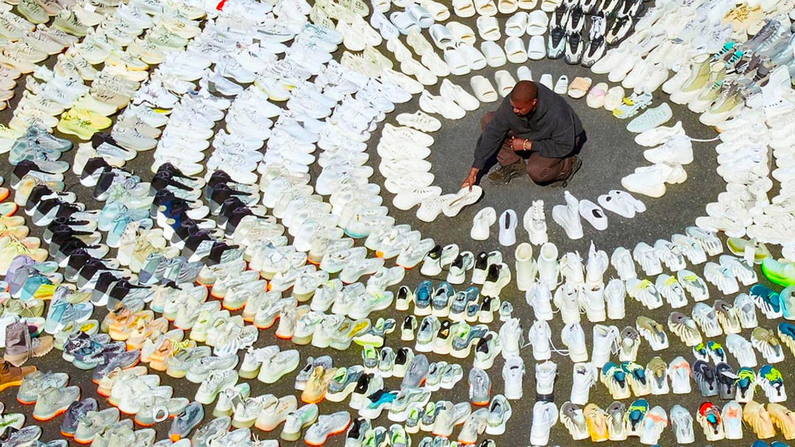 new yeezy silhouette