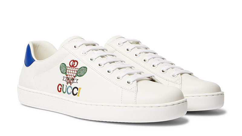 GUCCI New Ace Logo White front