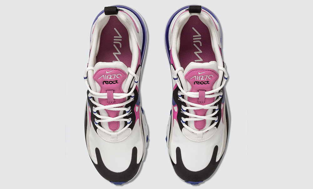 Hyper Blue And Cosmic Fuchsia Re-Energise The Nike Air Max 270 React 6