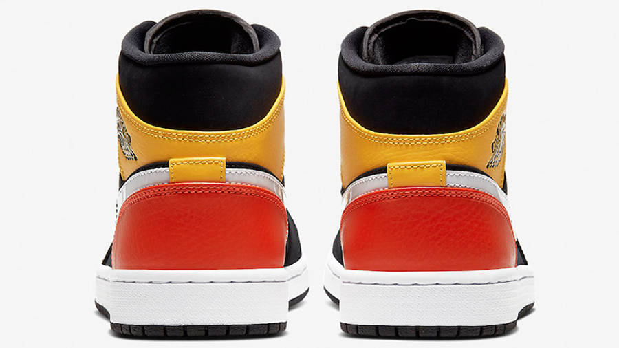 jordan 1 mid yellow and orange