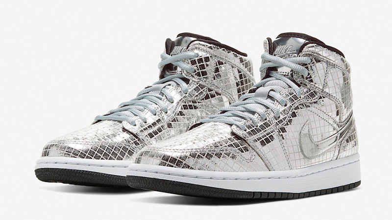 Jordan 1 Mid Disco Ball