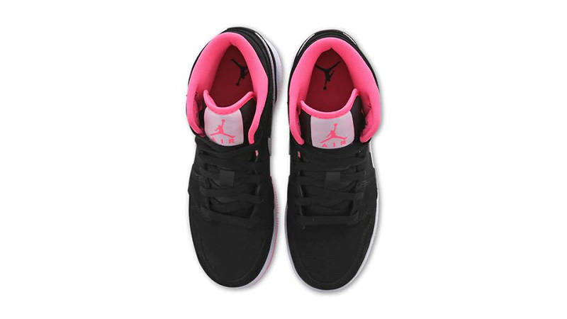Jordan 1 Mid GS Black Pink