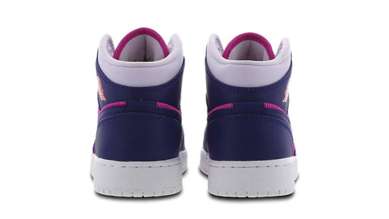 Jordan 1 Mid GS Purple Pink