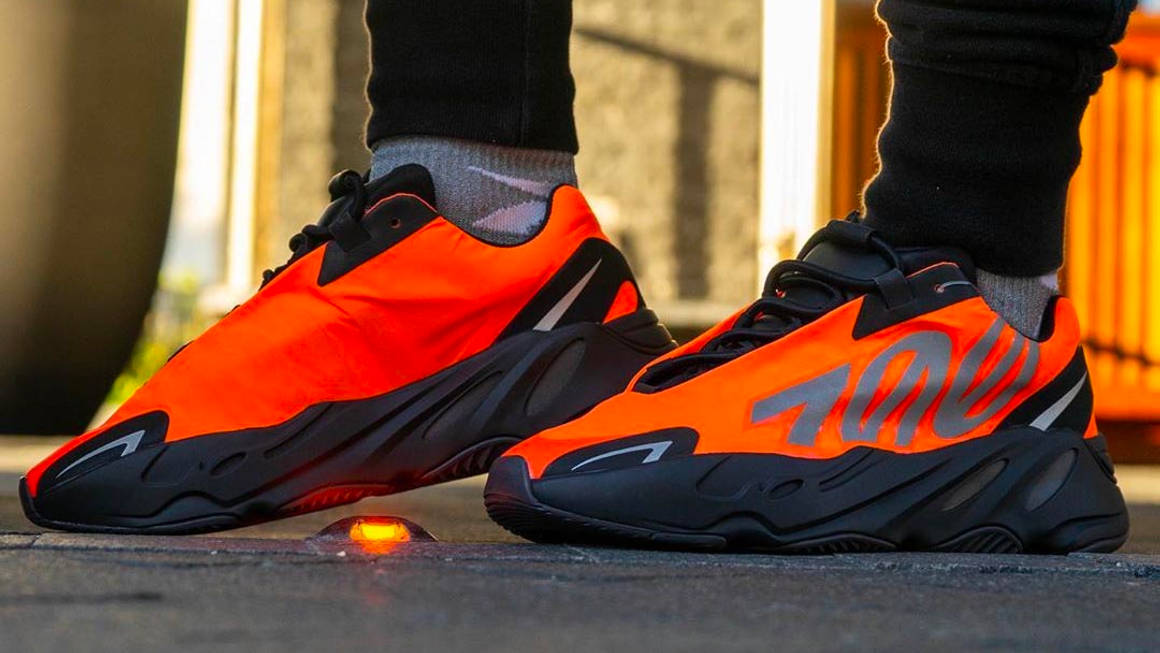 Rand Ook injecteren An On Foot Look At The Yeezy 700 MNVN "Orange" | The Sole Supplier