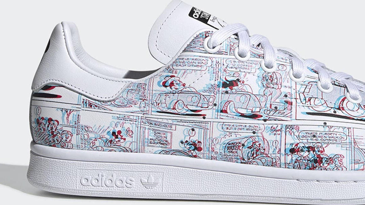 stan smith with eyes