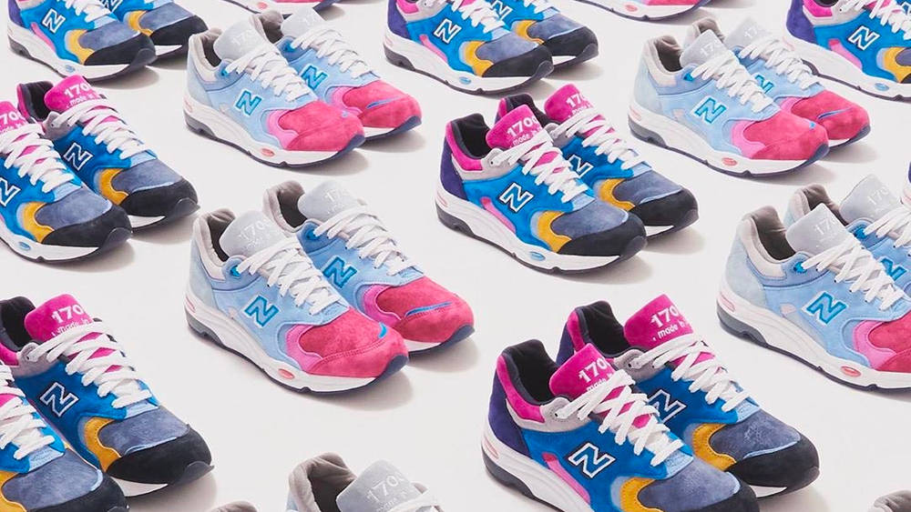 Image via Ronnie Fieg KITH x New Balance 1700 "The Colorist"