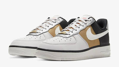 Nike Air Force 1 07 Grey Gold CT3434-001 front