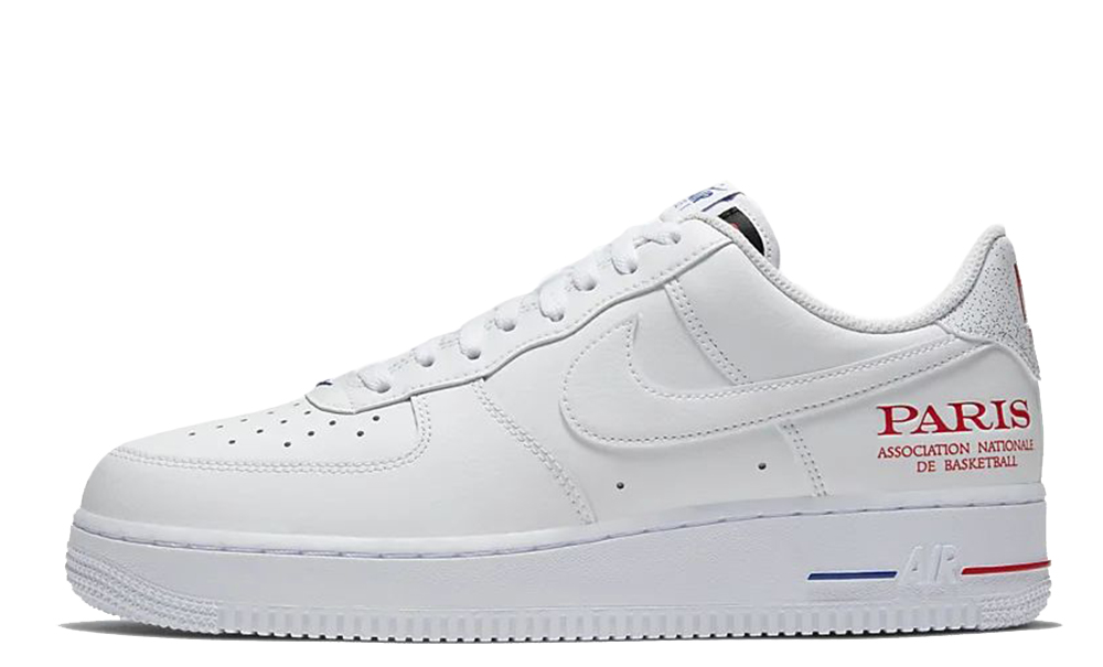 Nike Air Force 1 07 LV8 White NBA 'Paris' | Where To Buy | CW2367-100 | The  Sole Supplier