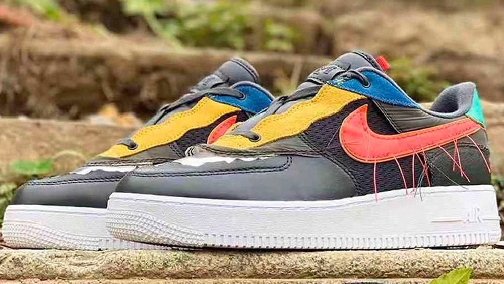 Image via Instagram/@solebyjc Nike Air Force 1 BHM