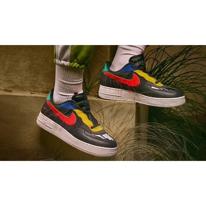 Nike air force 2025 1 multi/multi/black history month