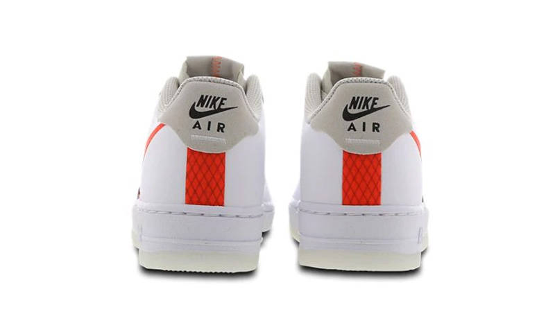 Nike Air Force 1 GS White Orange