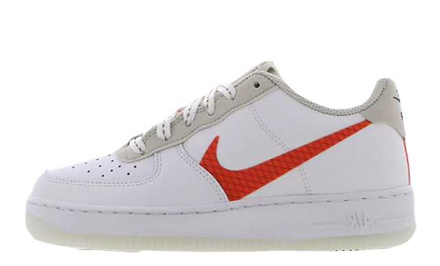 Nike Air Force 1 GS White Orange