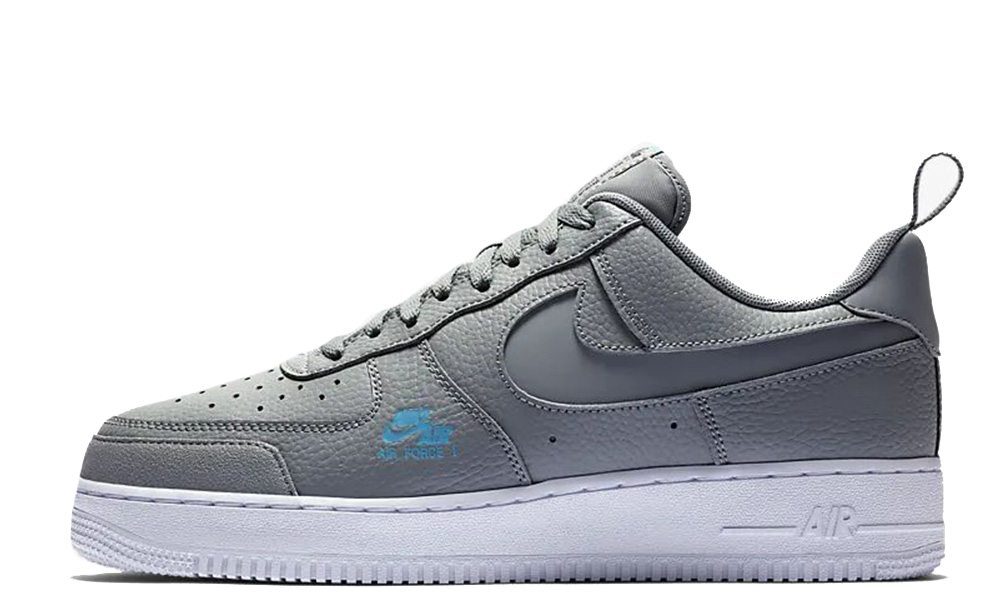blue and grey air force 1